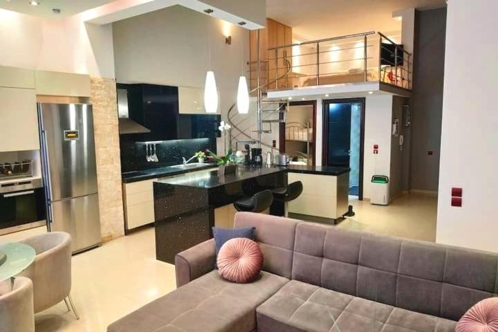 Luxury Apartment With Sea View Near Kallithea Koskinou  Exteriör bild
